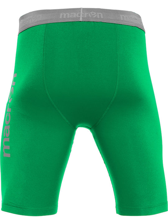 Macron Quince Sliding Herren Sportleggings Kurz Grün
