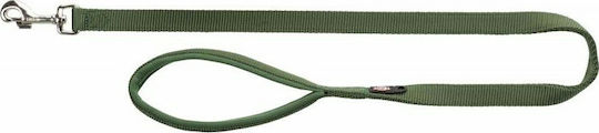 Trixie Dog Leash/Lead Strap Premium XS/S Olive 15mm in Green color 1.20m