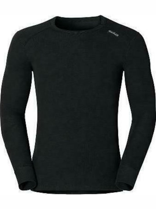 Odlo Warm Men's Thermal Long-Sleeved Shirt Black