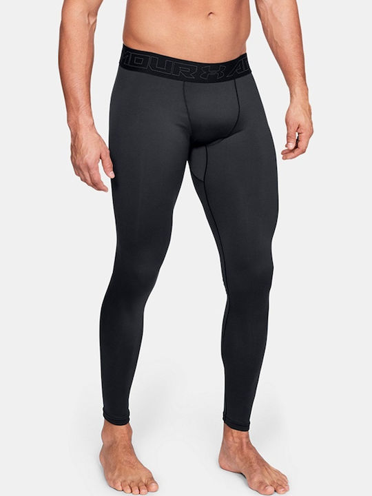 Under Armour ColdGear Ανδρικό Ισοθερμικό Παντελόνι Compression Μαύρο