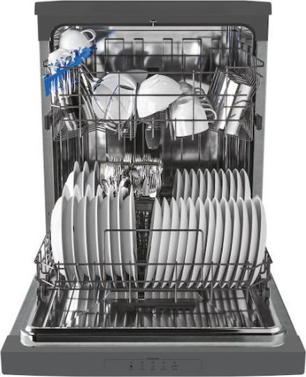 Candy Freestanding Dishwasher with Wi-Fi for 13 Place Settings W60xH84.5cm Inox