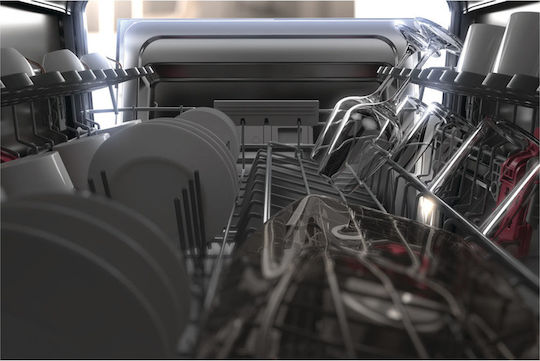 Whirlpool за 14 комплекта Ш60xВ85см. Inox