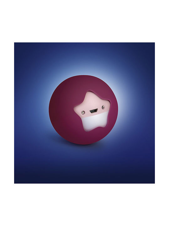 Pabobo Nachtlichter Für Das Kinderzimmer Little Moon Usb Rosa Kalt
