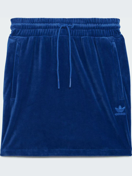 Jeremy Scott Mini Skirt Blue