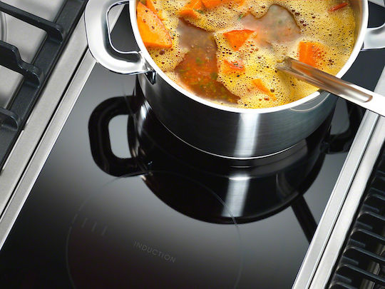 Miele Domino Induction Cooktop Autonomous with Child Lock Function 28.8x52εκ.