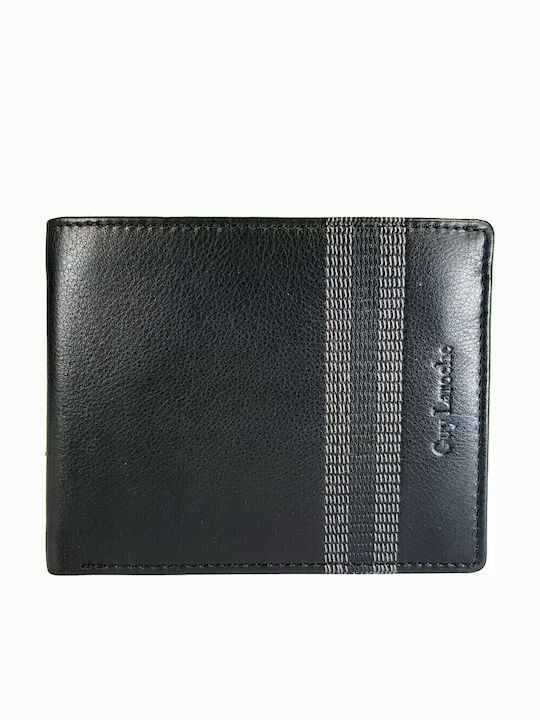 Кожен Мъжки Портфейл с RFID Черен
