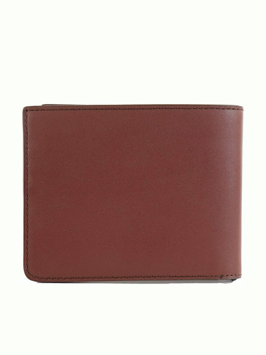 NYC Bifold Leder Herren Geldbörse Klassisch Tabac Braun