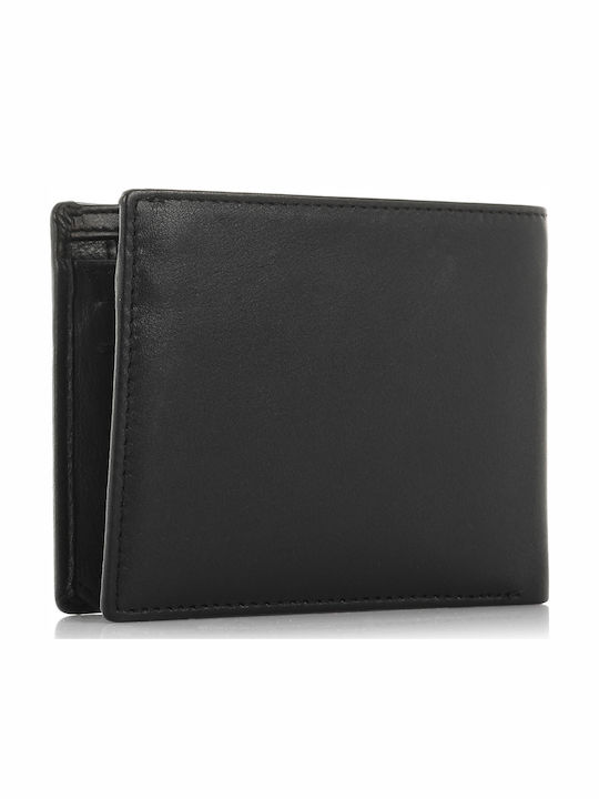 Кожен Мъжки Портфейл с RFID Черен