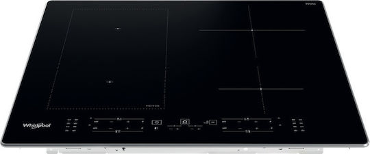 Whirlpool Επαγωγική Εστία με Πλαίσιο Αυτόνομη με Λειτουργία Κλειδώματος 59.8x51.6εκ.