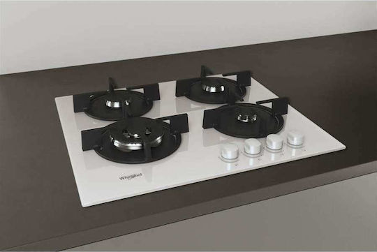 Whirlpool Автономен 59x51εκ. Бял