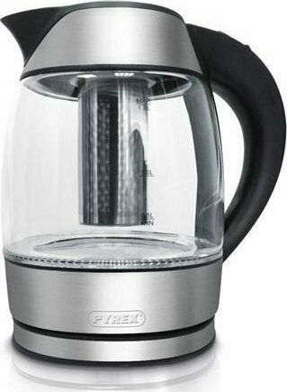 Pyrex SB-450 Luxx Βραστήρας 1.8lt 2200W Ασημί