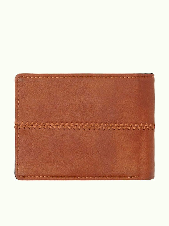 New Stitchy Leather Men's Wallet Classic Brown
