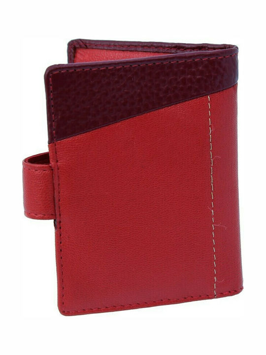 521-110 Leather Men's Wallet Cards Red