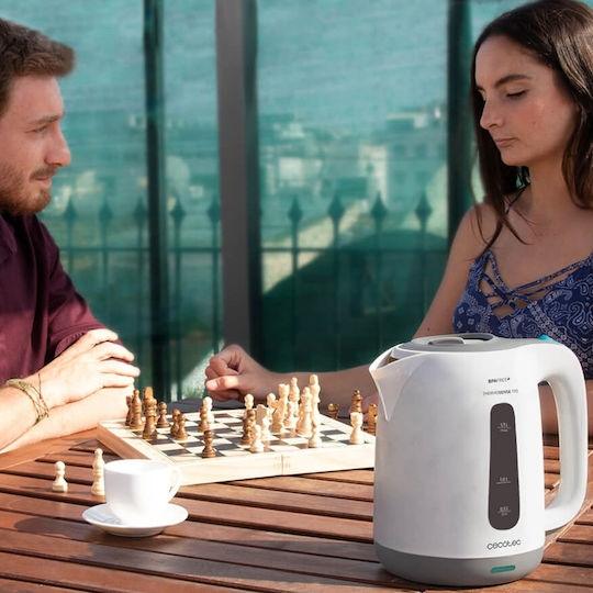 Cecotec ThermoSense 170 Βραστήρας 1.7lt 2200W Λευκός