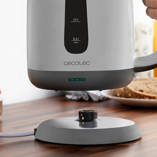 Cecotec ThermoSense 170 Βραστήρας 1.7lt 2200W Λευκός