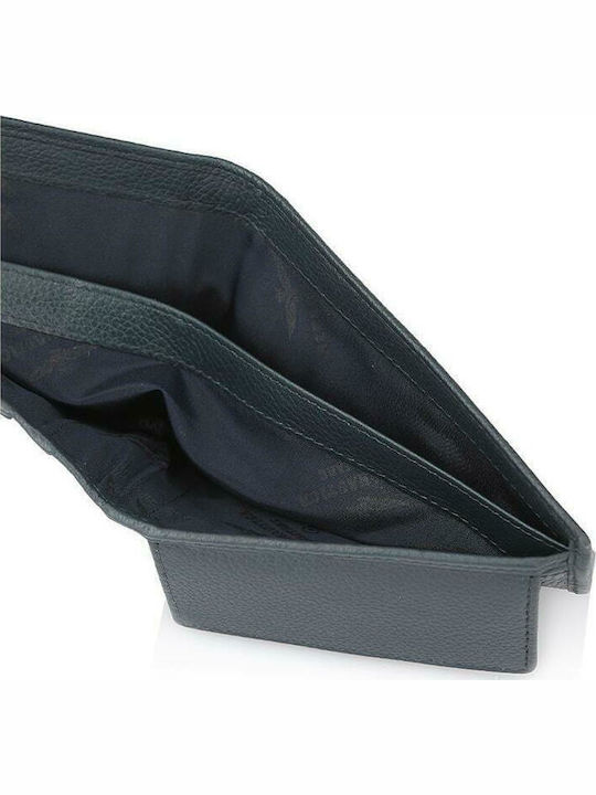 Leder Herren Geldbörse Klassisch Blau AM-150