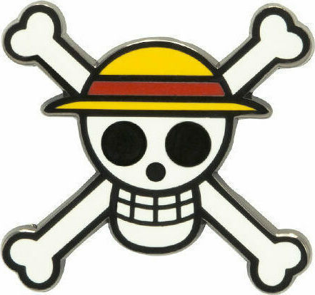 Abysse Badge One Piece Skull Pin 1pcs