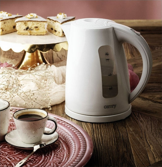 Camry CR 1255w Kettle 1.7lt 2200W White
