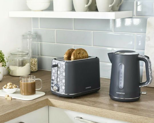 Kenwood Abbey Βραστήρας 1.7lt 2200W Ασημί