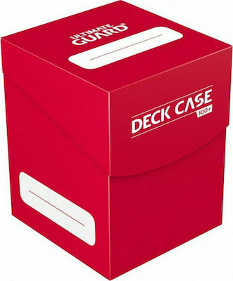 Ultimate Guard Deck Case Standard Accesorii pentru Jocuri de Cărți de Schimb Roșu 100 bucăți UGD010264