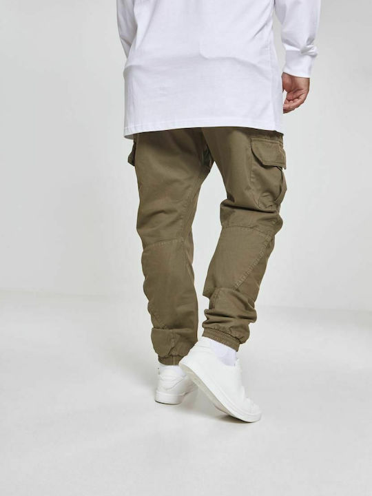 Cargo Trousers in Regular Fit Olive