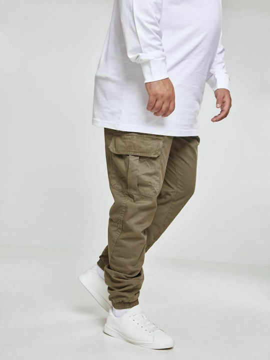 Cargo Trousers in Regular Fit Olive