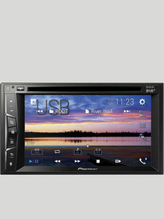 Pioneer Auto-Audiosystem 2DIN (Bluetooth/USB/AUX/WiFi/GPS/Apple-Carplay/Android-Auto) mit Touchscreen 6.2"