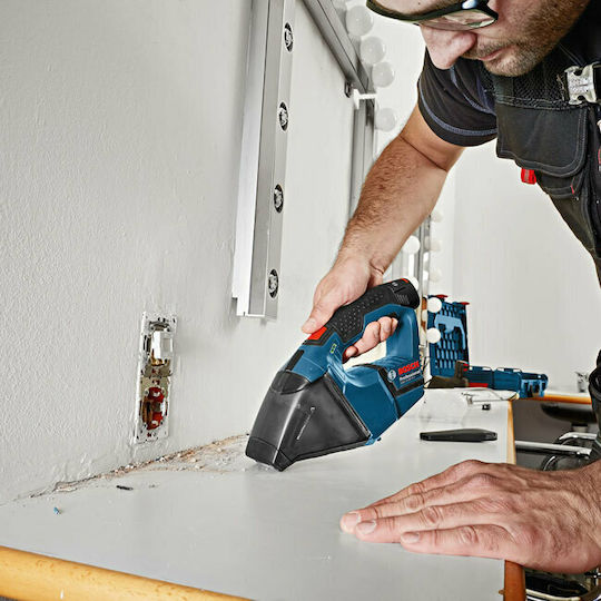 Bosch GAS 10,8 V-LI Professional Επαναφορτιζόμενο Σκουπάκι Χειρός 12V Χωρίς Φορτιστή και Μπαταρία Μπλε