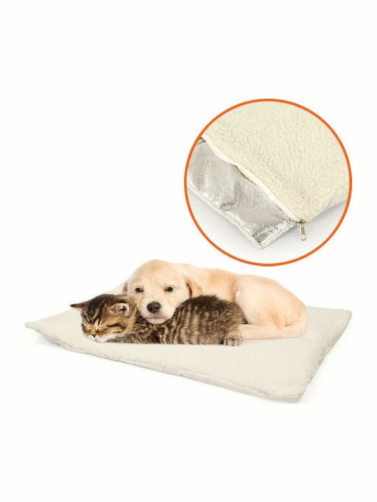 Factory Rug Dog Heated Beige 60x46cm