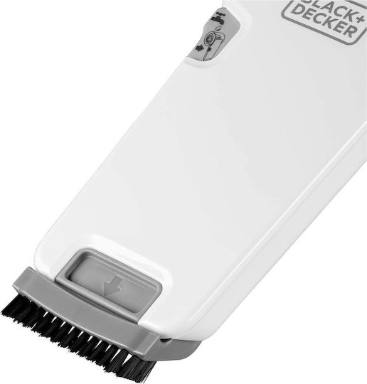 Black & Decker Επαναφορτιζόμενο Σκουπάκι Χειρός 18V Λευκό