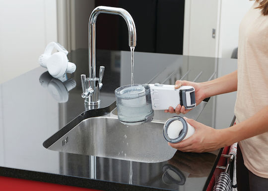Black & Decker Επαναφορτιζόμενο Σκουπάκι Χειρός 18V Λευκό