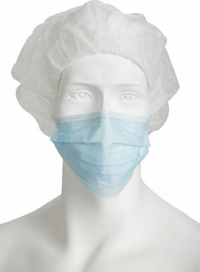 Bournas Medicals Softcare Single-Use Protection Mask Protective Mask Blue 121.013.IS 50pcs