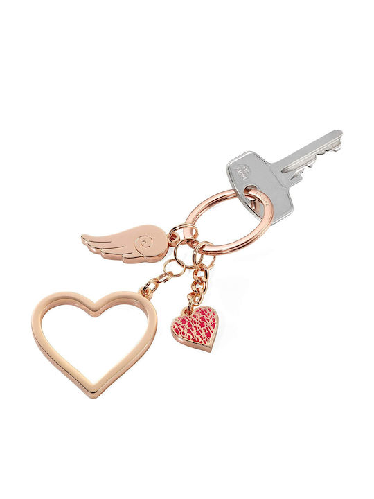Troika Breloc Love Is In The Air Metalic Rose Gold
