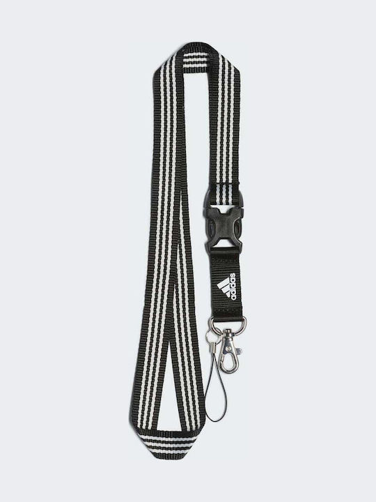 adidas Neck Cord Wallet Per Lanyard Fabric Black