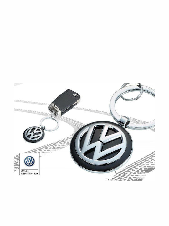 Troika Keychain Wallet Volkswagen Metallic Black