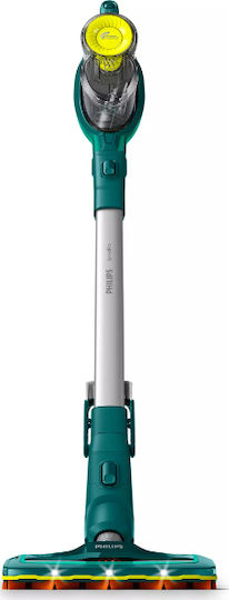 Philips SpeedPro Επαναφορτιζόμενη Σκούπα 2 σε 1 Stick & Χειρός 21.6V Πράσινη