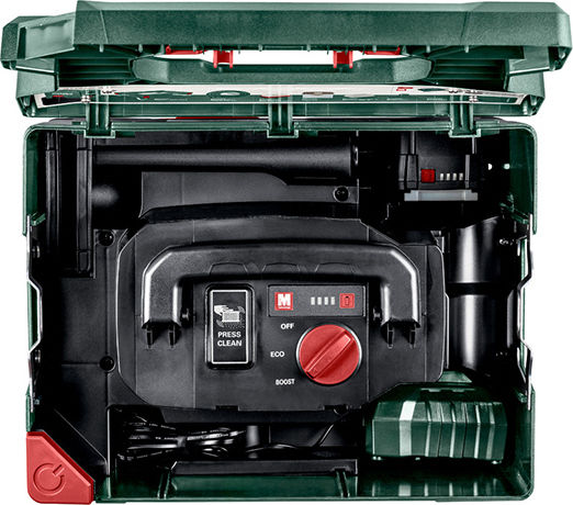 Metabo AS 18 L PC Επαναφορτιζόμενο Σκουπάκι Χειρός 18V Χωρίς Φορτιστή και Μπαταρία Πράσινο
