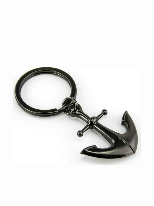 Troika Keychain Wallet Heimathafen Metallic Eye Black