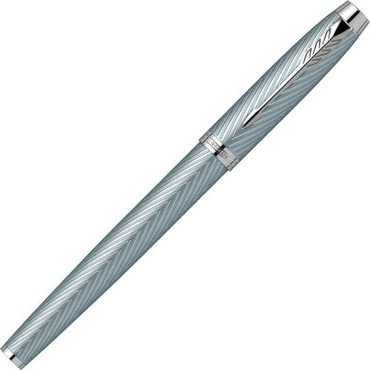 Parker I.M. Premium Schreibtischset Blau-Grau CT 2 Stück
