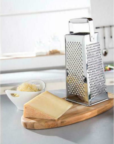 Leifheit Comfortline Reiben Käse aus Edelstahl 25x8x25cm
