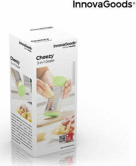 InnovaGoods Reibe Käse mit Behälter 16x6.5x16cm