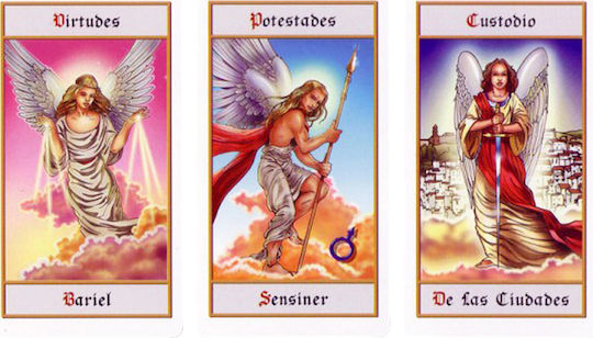 Fournier Carti de Tarot Tarot Deck Îngeri