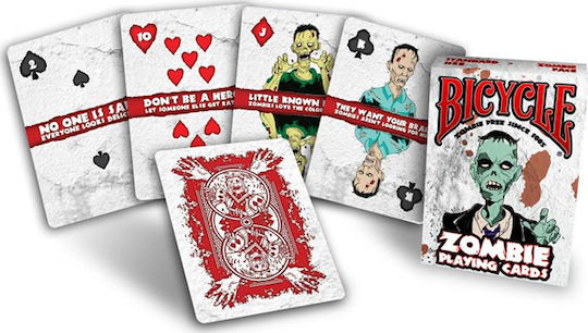 Bicycle Zombie Ediție de colecție Pachet de cărți Din hârtie pentru Poker