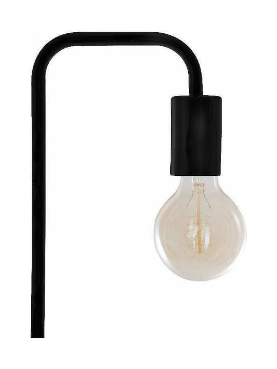 Keli Vintage Floor Lamp H150xW20cm. with Socket for Bulb E27 Black