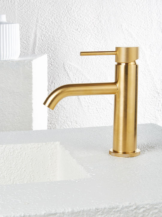 Armando Vicario Industrial Mixing Sink Faucet Gold