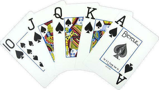 Bicycle Prestige Jumbo F44100 Playing Cards 1pcs Plastic Red