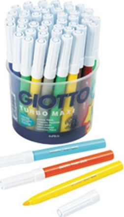 Giotto Turbo Maxi Purple Washable Drawing Marker 5mm Thick