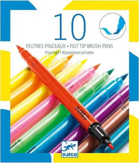 Djeco Classic Markers Drawing Markers Double Tip Set 10pcs