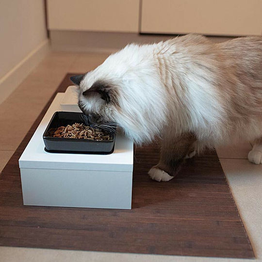 Ferplast Maki Ceramic Bowl Food & Water for Dog & Cat with Base 1lt 13cm Multicolour