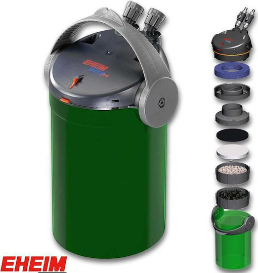 Eheim Eccopro 200 External Filter for Aquariums up to 200lt with Performance 600lt/h